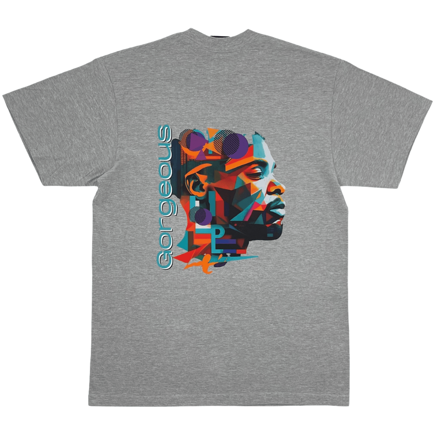 Believe in Yourself T Shirt — breathable cotton tee with everyday motivational message. -Gray