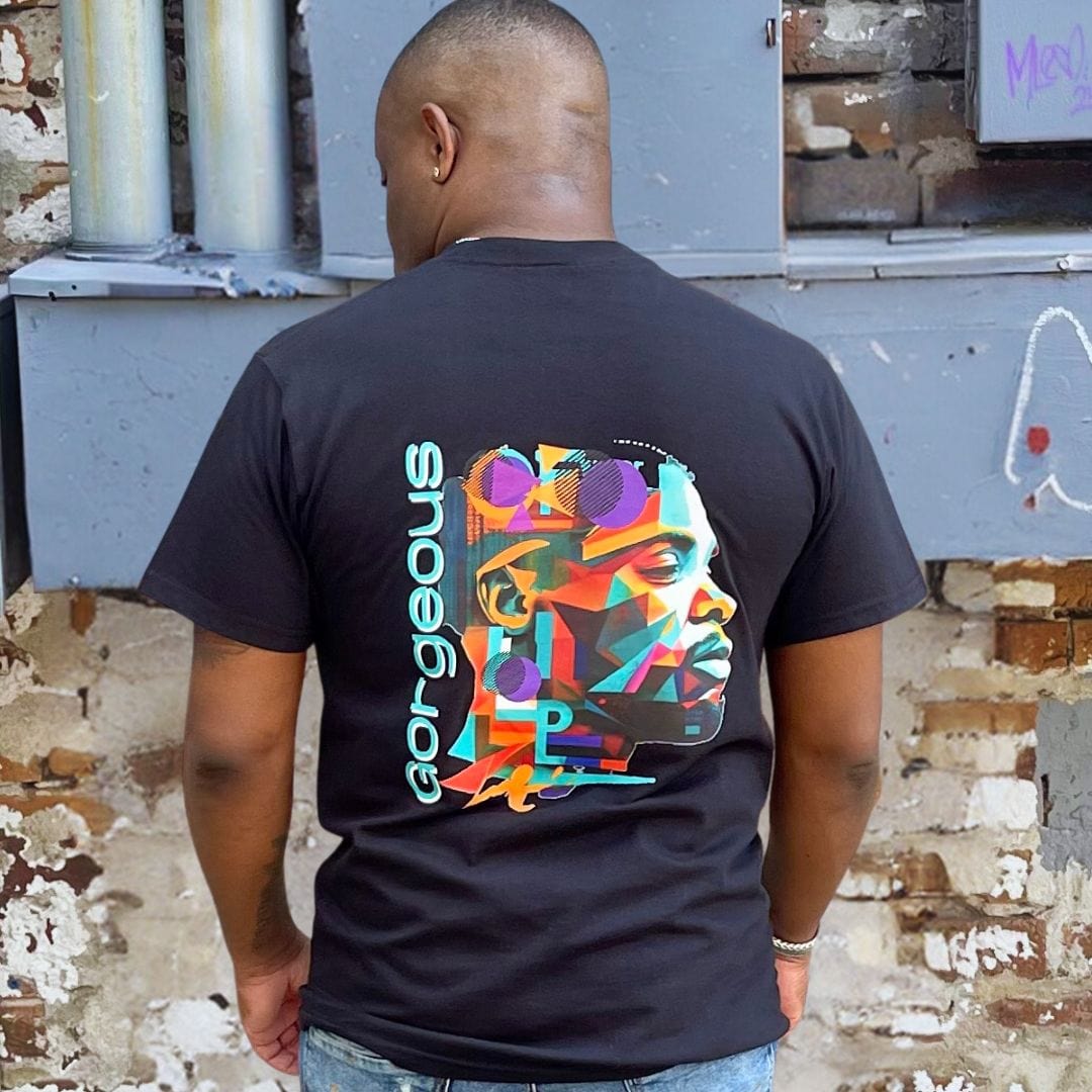 Believe in Yourself T Shirt — breathable cotton tee with everyday motivational message. -Black