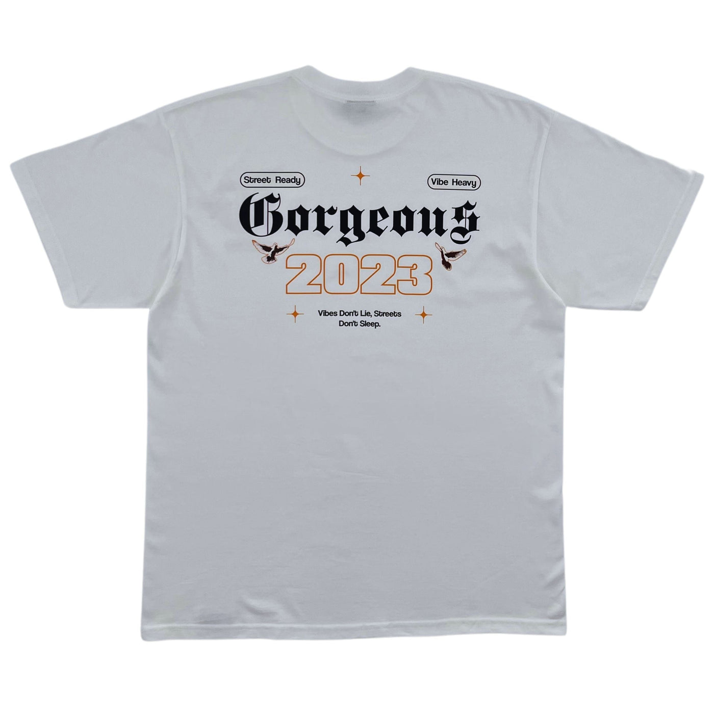 Street Vibes T Shirt — premium cotton tee with relaxed confident fit and urban style. -White