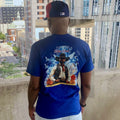 Vintage Dreams T Shirt — classic cotton tee with balanced everyday fit. -Blue