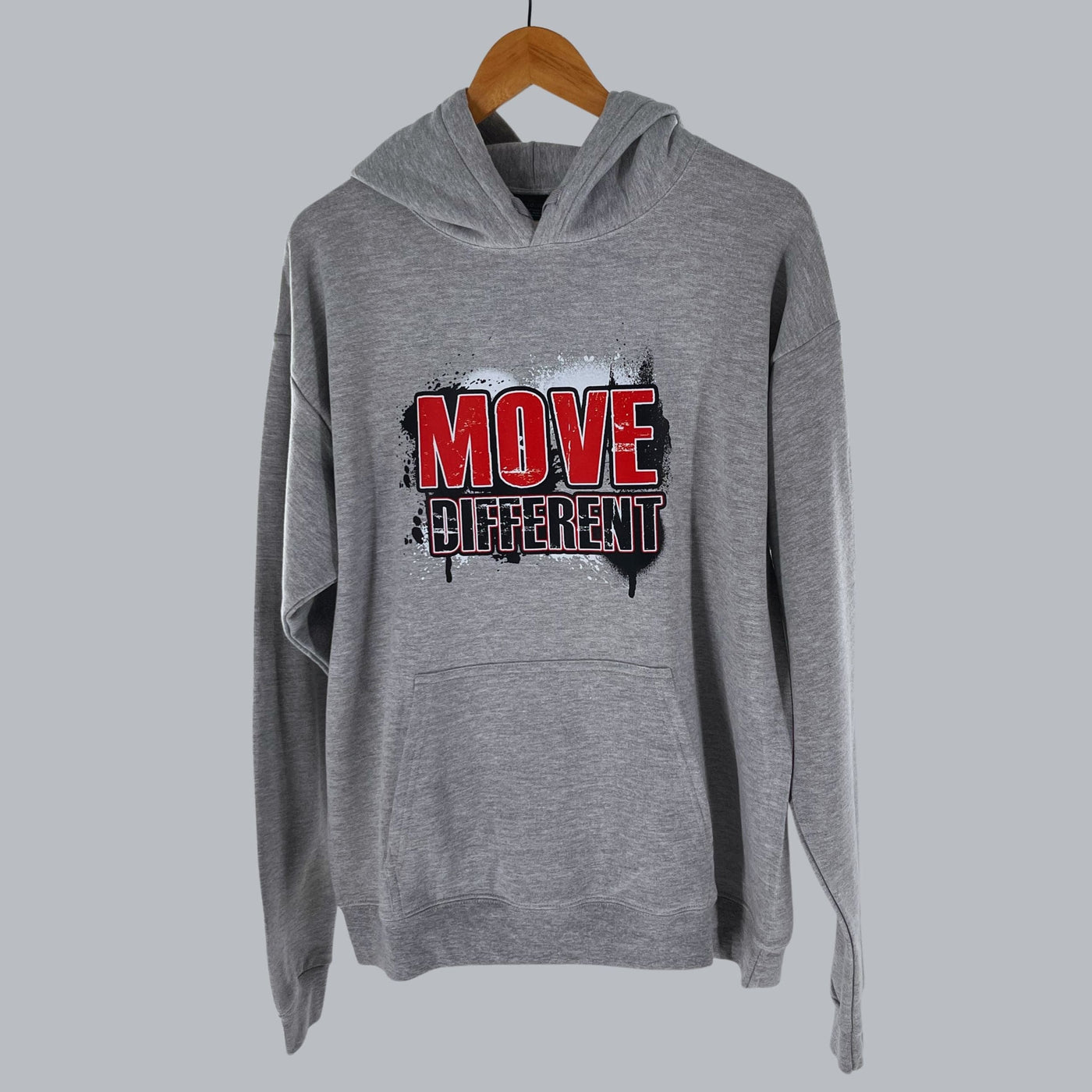 My Gorgeous Clothing Hoodies Move Different Hoodie- Gray