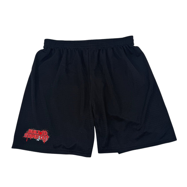 Built to Stand Out Shorts — breathable men’s shorts with intentional fit and movement. -Black