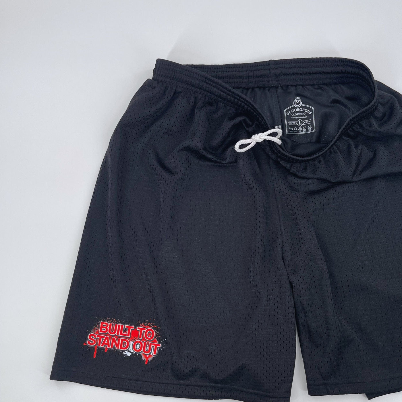 Built to Stand Out Shorts — breathable men’s shorts with intentional fit and movement. -Black