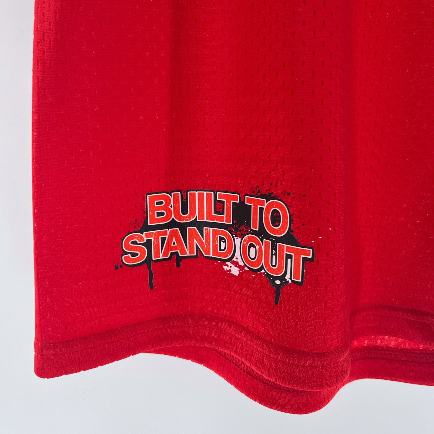 Built to Stand Out Shorts — breathable men’s shorts with intentional fit and movement. -Red