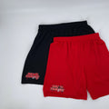 Built to Stand Out Shorts — breathable men’s shorts with intentional fit and movement. -Red and Black