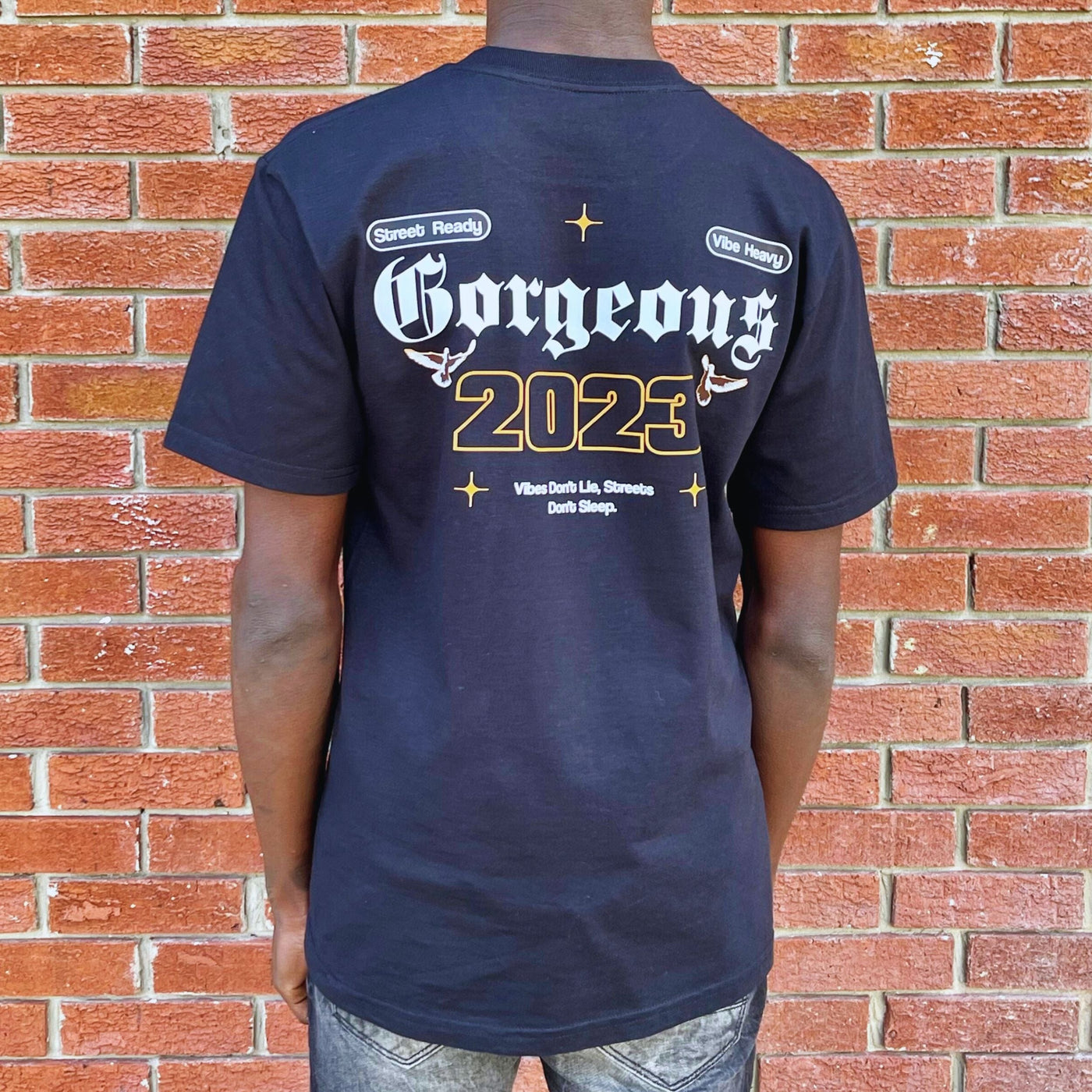 Street Vibes T Shirt — premium cotton tee with relaxed confident fit and urban style. -Black