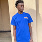 Ambition T Shirt — premium men’s cotton tee with consistent fit and breathable comfort- Blue