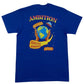 Ambition T Shirt — premium men’s cotton tee with consistent fit and breathable comfort- Blue
