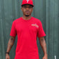 Ambition T Shirt — premium men’s cotton tee with consistent fit and breathable comfort- Red