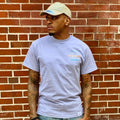 Believe in Yourself T Shirt — breathable cotton tee with everyday motivational message. -Gray