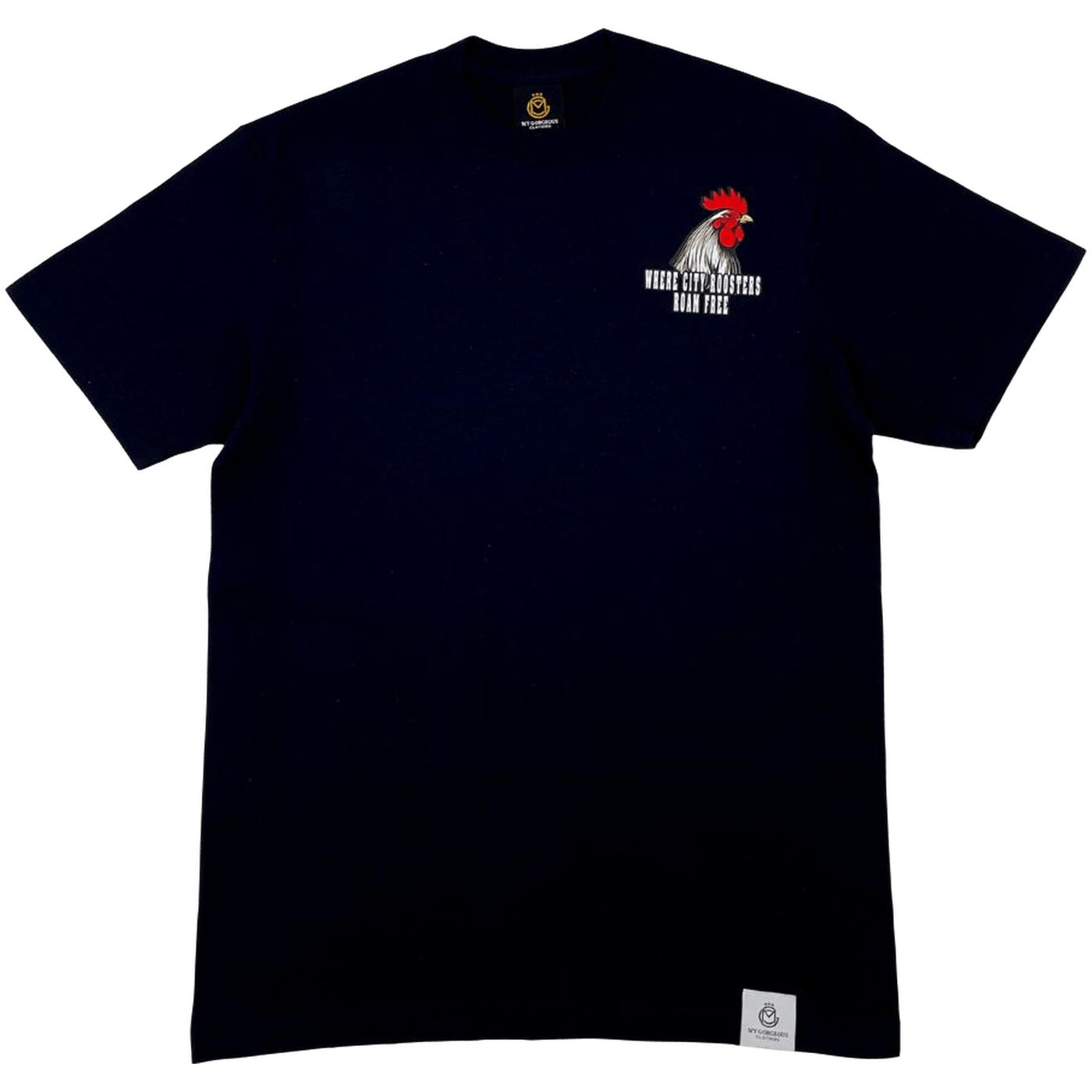 City Grind T Shirt — premium cotton streetwear tee with defined fit. -Black
