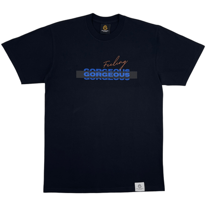 Gorgeous Strength T Shirt — lightweight breathable tee with everyday strength and fit. -Black