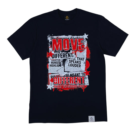 My Gorgeous Clothing T- Shirt Black / S Move Different T Shirt