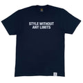 Without Any Limits T Shirt — breathable relaxed cotton tee with all-day comfort. -Black