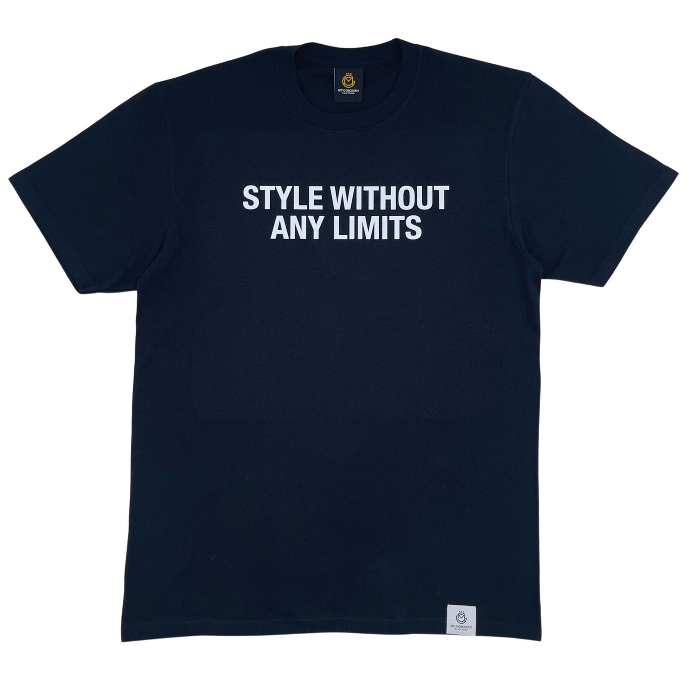 Without Any Limits T Shirt — breathable relaxed cotton tee with all-day comfort. -Black
