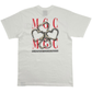 Bounded Hearts T Shirt — premium cotton tee with defined streetwear styling. - White