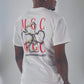 Bounded Hearts T Shirt — premium cotton tee with defined streetwear styling. - White