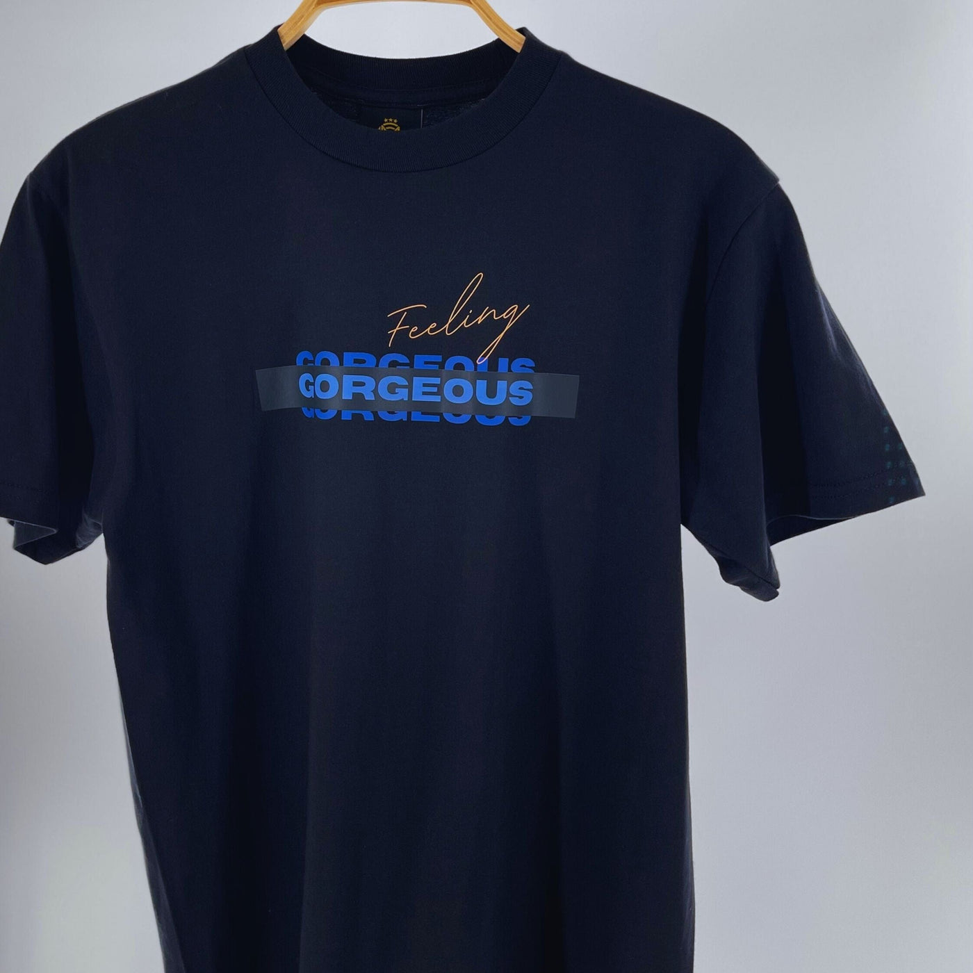 Gorgeous Strength T Shirt — lightweight breathable tee with everyday strength and fit. -Black