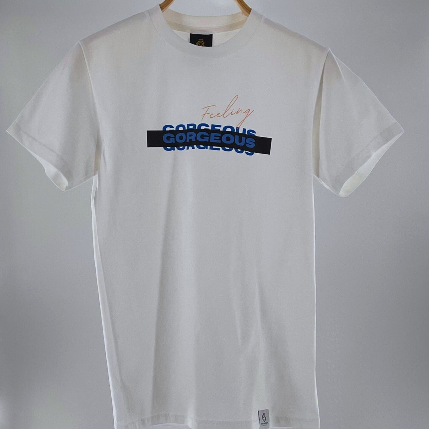 Gorgeous Strength T Shirt — lightweight breathable tee with everyday strength and fit. -White