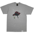 My Rose, My Style T Shirt — breathable cotton tee with statement graphic and comfortable fit. -Gray