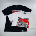 Move Different T Shirt — breathable cotton tee with movement-ready fit. -Black and White