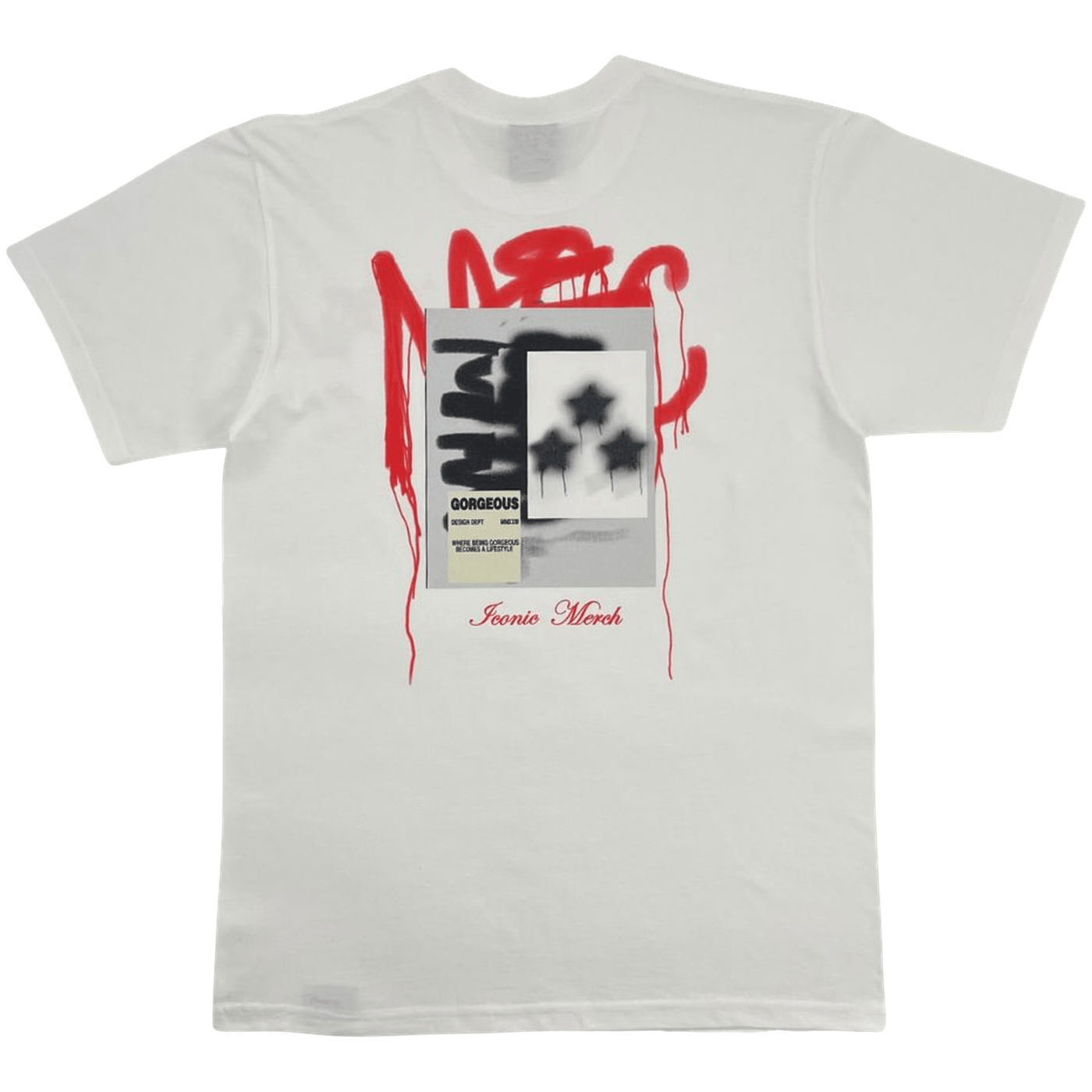 Mr. Iconic T Shirt — soft premium cotton tee with everyday confident fit. -White
