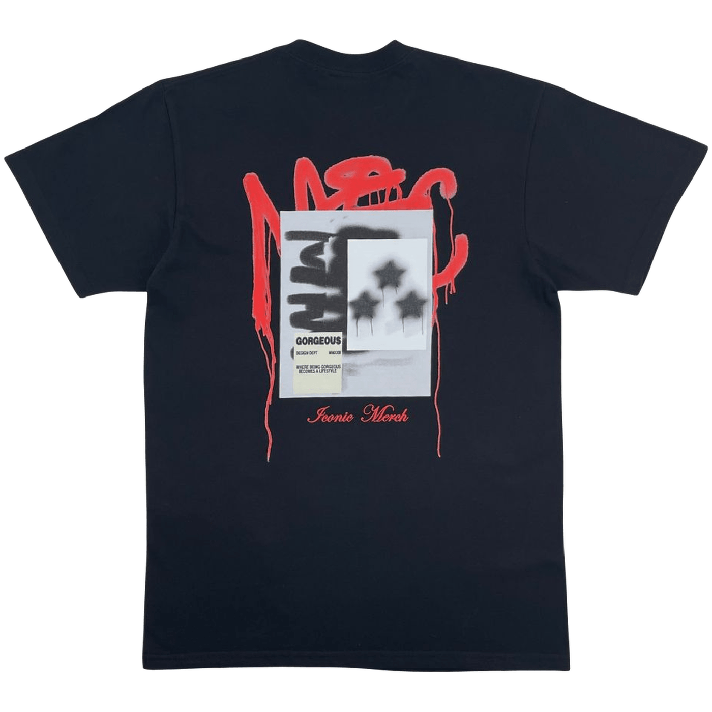 Mr. Iconic T Shirt — soft premium cotton tee with everyday confident fit. -Black