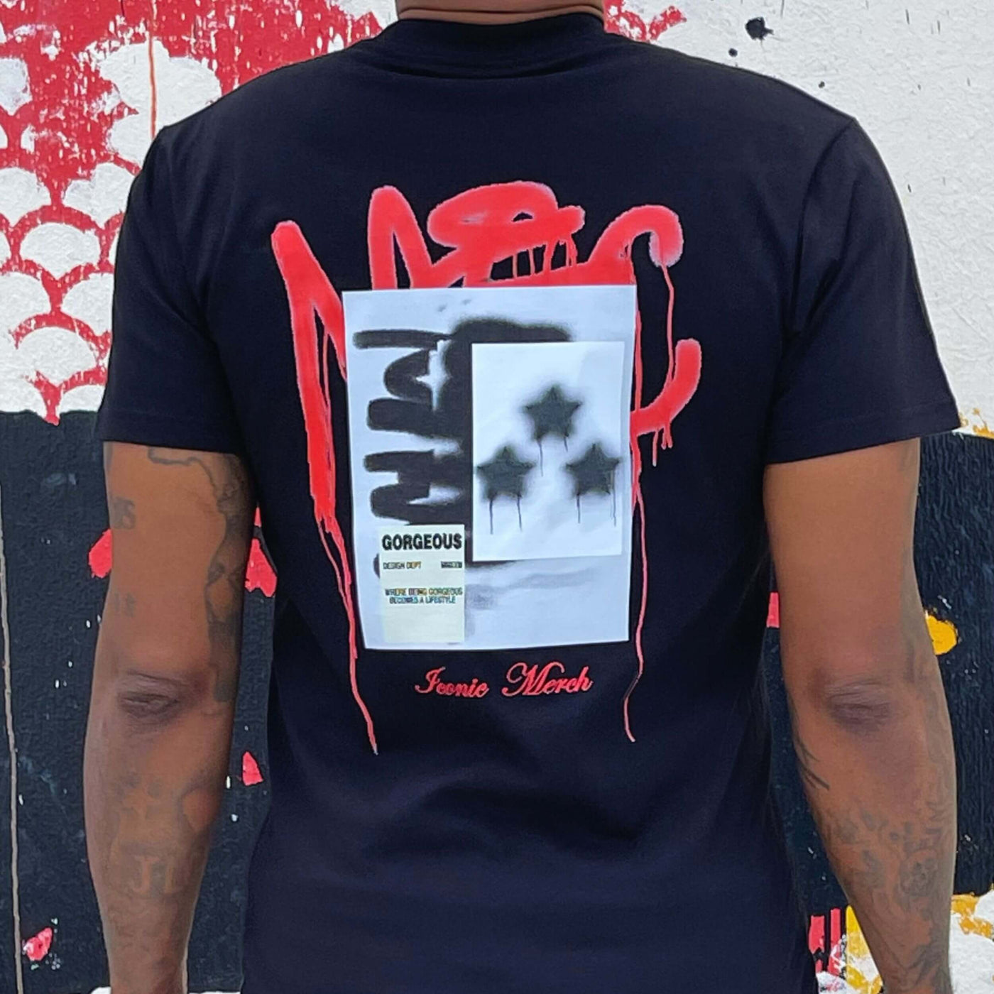 Mr. Iconic T Shirt — soft premium cotton tee with everyday confident fit. -Black