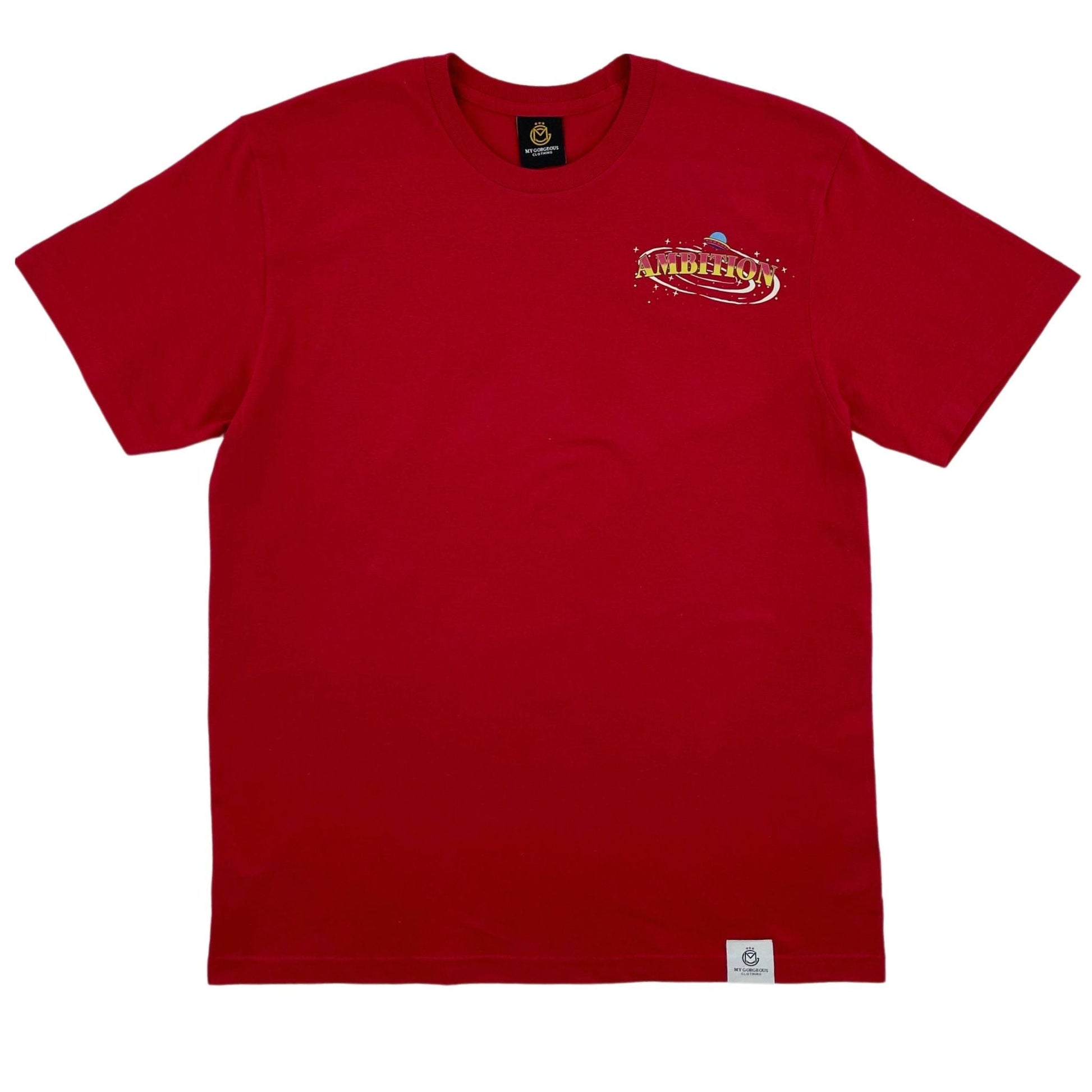 My Gorgeous Clothing T- Shirt Red / S Ambition T Shirt