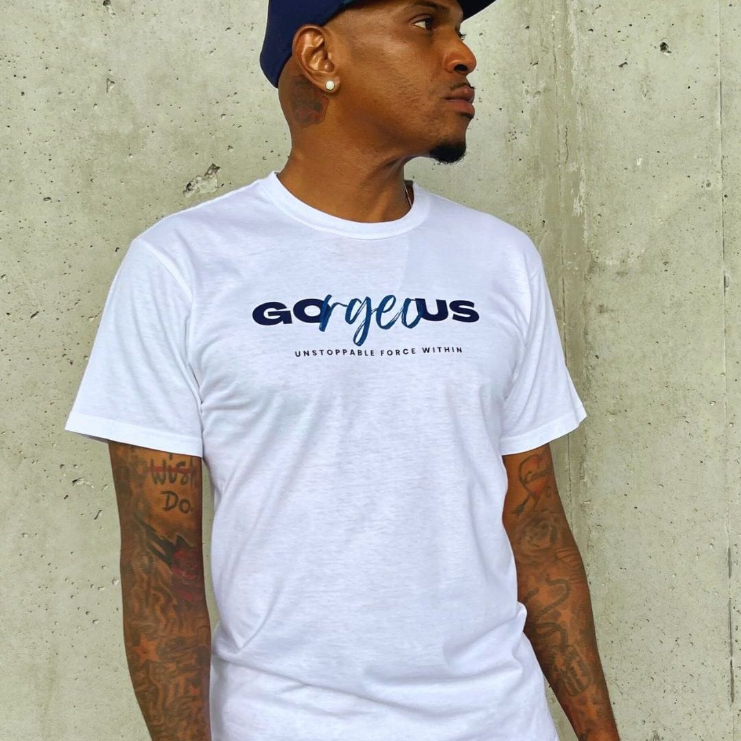 Unique Force T Shirt — breathable cotton tee with defined fit and comfort. -White