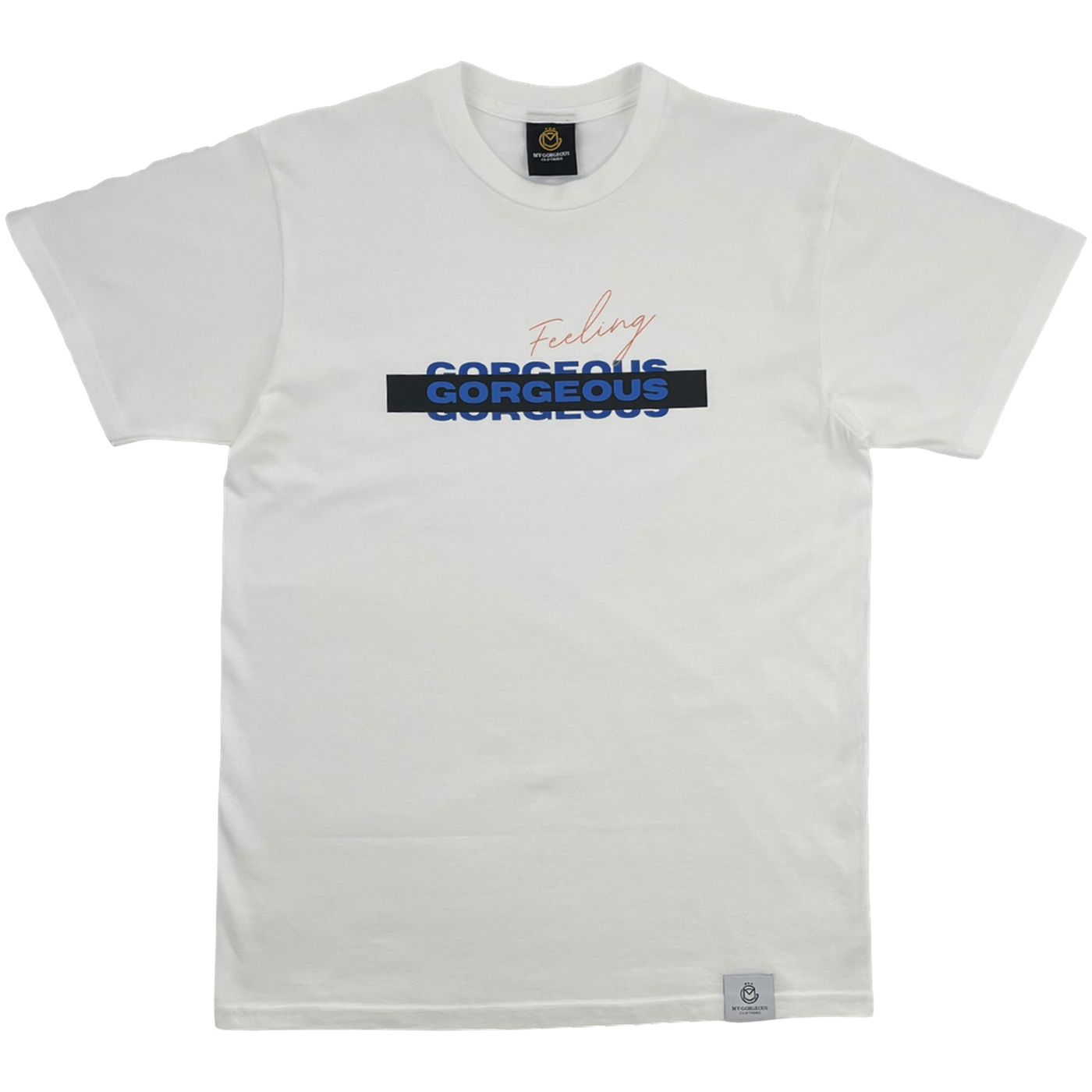 Gorgeous Strength T Shirt — lightweight breathable tee with everyday strength and fit. -White