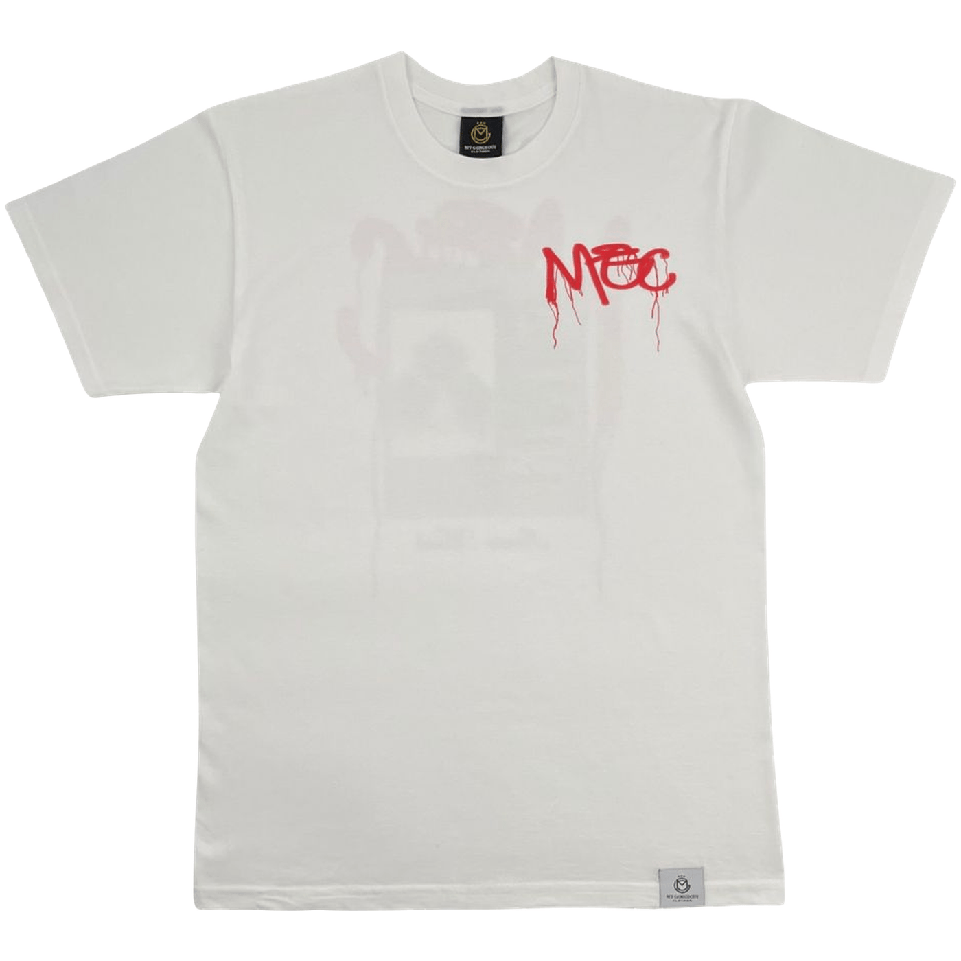 Mr. Iconic T Shirt — soft premium cotton tee with everyday confident fit. -White